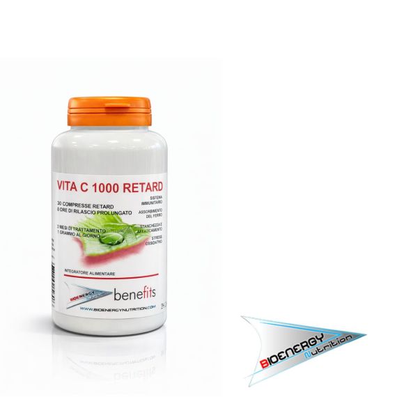 Benefits - Fitness Experience-VITA C 1000 RETARD (Conf. 90 cps)     